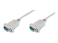 ASSMANN Zero-modem cable D-sub9 w/W 1,8m