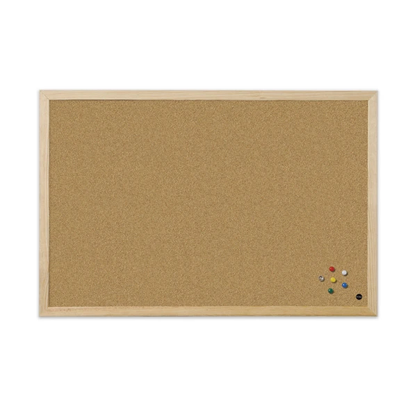 Korktahvel BI-OFFICE BUDGET 60x45 cm, puitraam