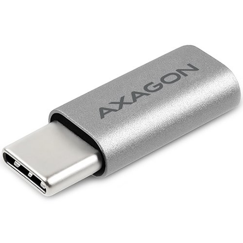 AXAGON RUCM-MFA USB Type-C Male > Micro-USB Female ALU