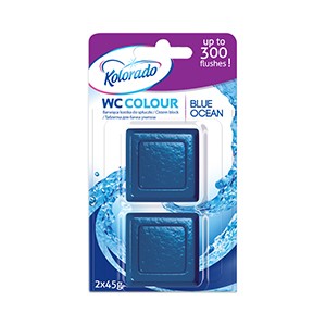 WC loputuskasti tabletid, Blue Ocean 2 x 45 g