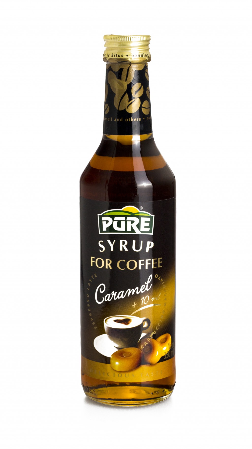 Kohvisiirup PURE karamelli, 350 ml