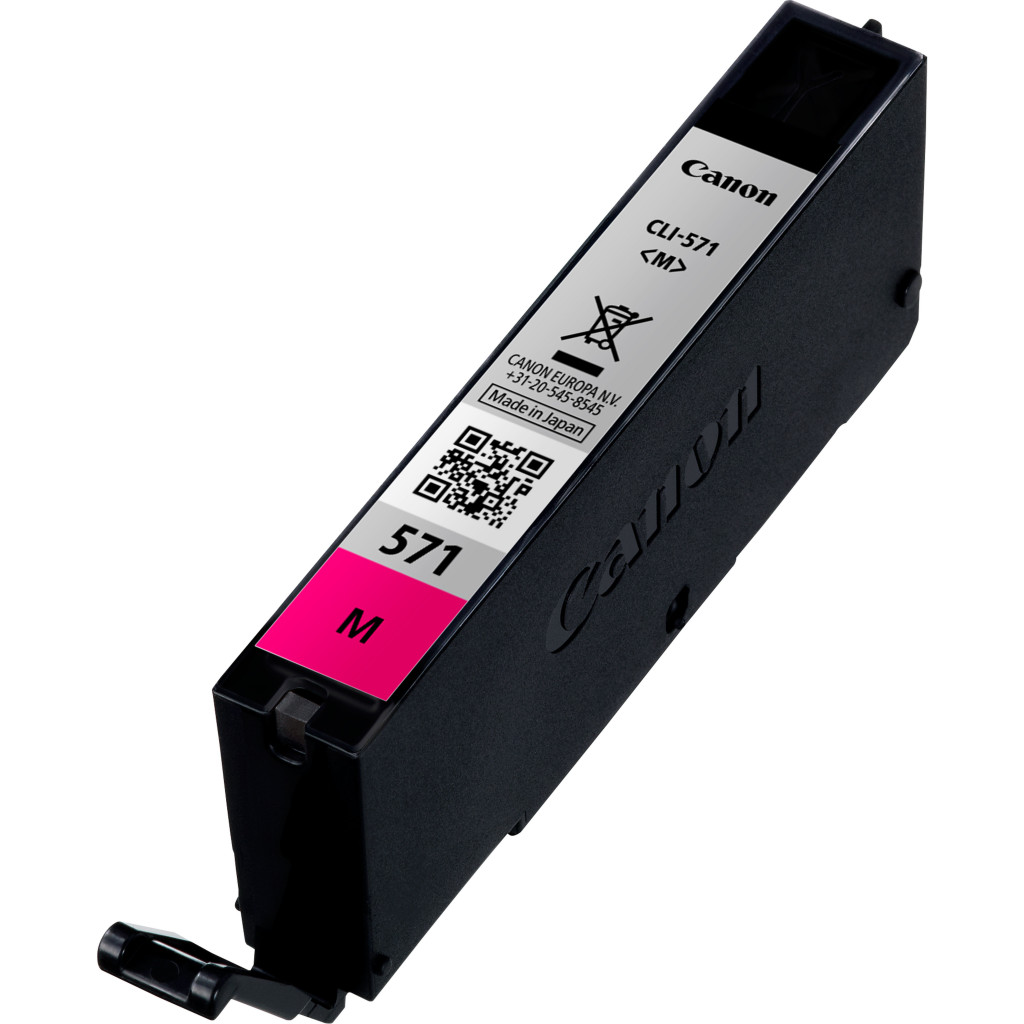 Ink Cartridge Canon CLI-571M MG 306pages OEM | Canon CLI-571M | Ink tank | Magenta