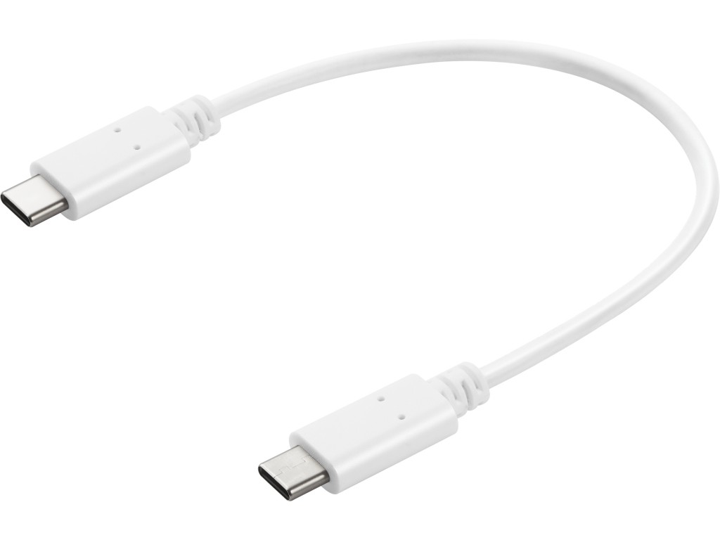 Sandberg 136-30 USB-kaabel 0,2 m USB C Valge