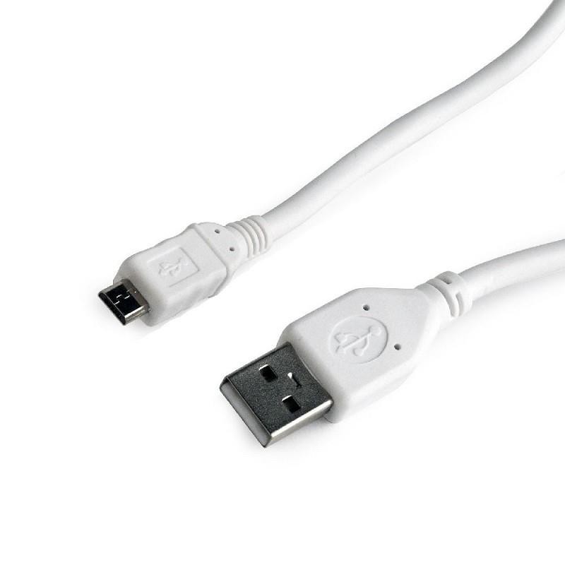 CABLE USB2 A PLUG/MICRO B 0.5M/CCP-MUSB2-AMBM-W-0.5M GEMBIRD