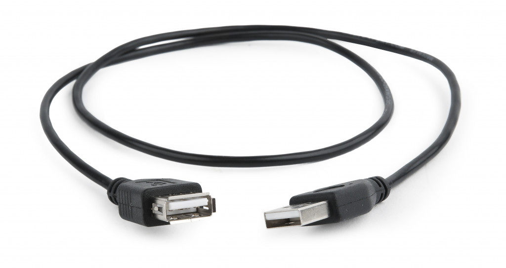 Cablexpert USB 2.0 extension cable CC-USB2-AMAF-75CM/300-BK