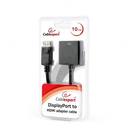 Cablexpert DisplayPort to HDMI adapter cable, Black Cablexpert