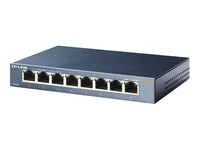 TP-Link TL-SG108 võrgulüliti Mittejuhitav L2 Gigabit Ethernet (10/100/1000) Must