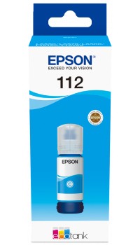 Epson 112 EcoTank Pigment | C13T06C24A | Ink Bottle | Cyan