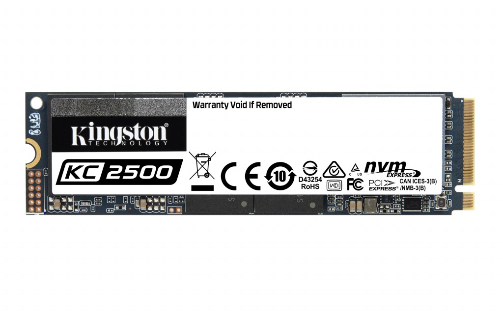 KINGSTON KC2500 500GB M.2 2280 NVMe SSD