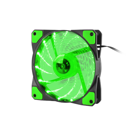 Genesis Case/PSU Fan Hydrion 120 Green