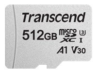 TRANSCEND 512GB microSD w/ adapter UHS-I