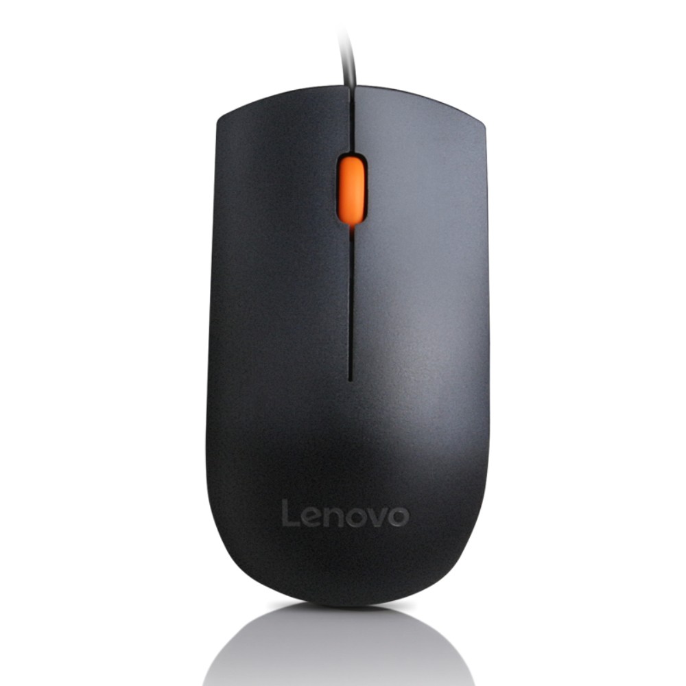 Lenovo | Wired USB Mouse | 300 | Optical Mouse | USB | Black