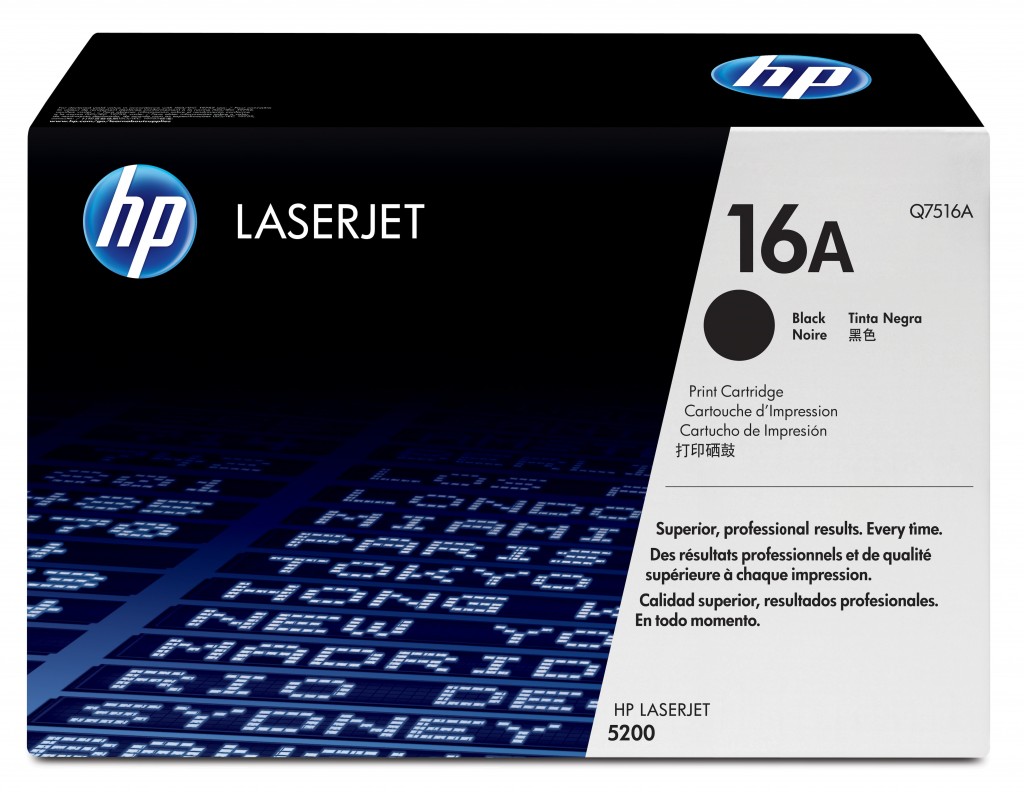 HP Q7516A cartridge, black