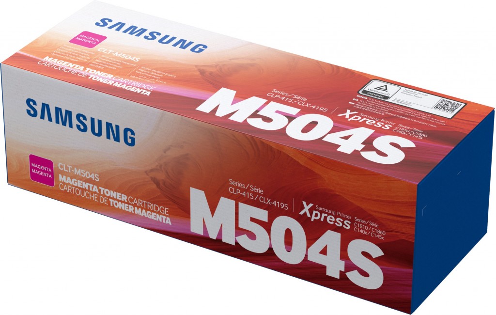 Samsung CLT-M504S cartridge, magenta
