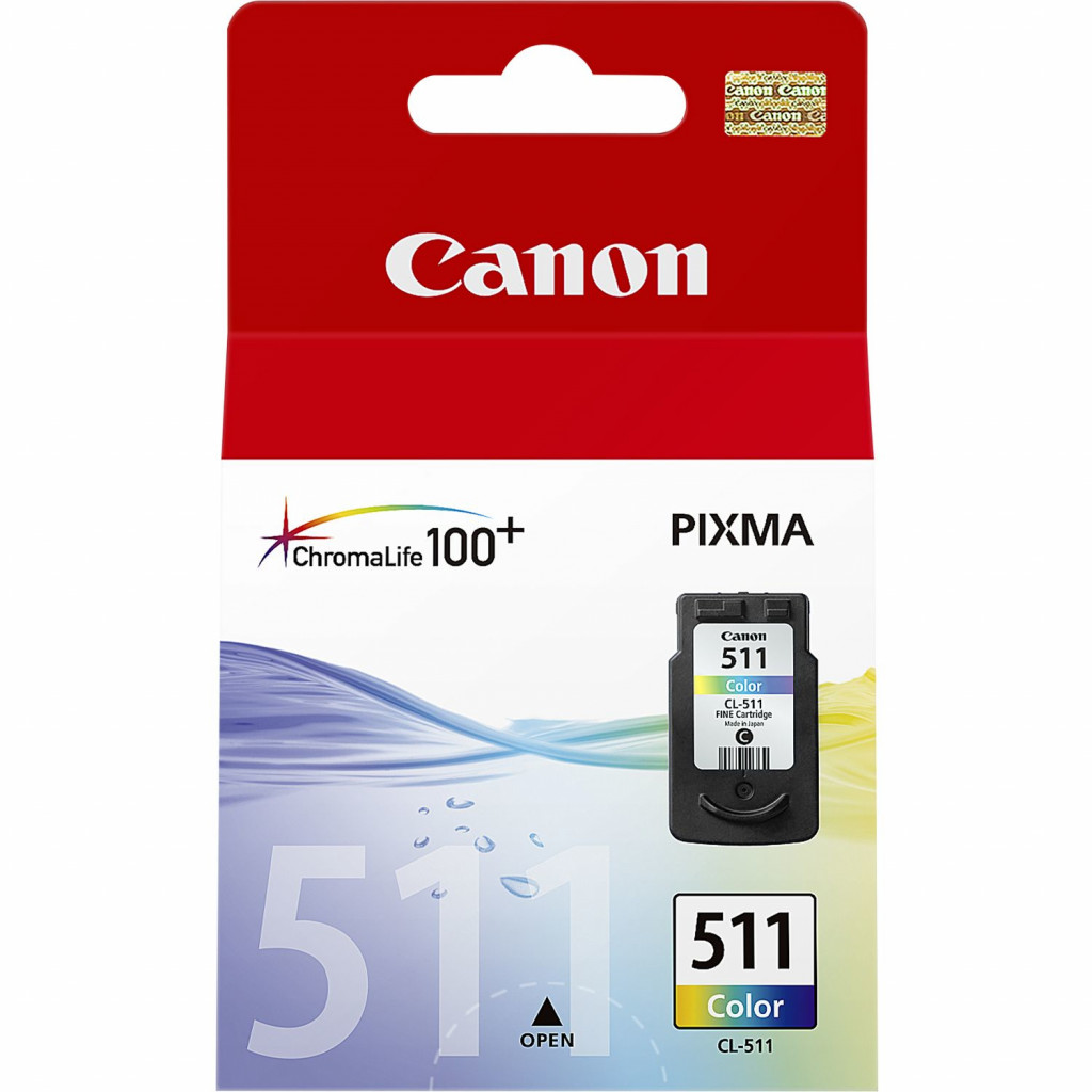 Canon CL-511 ink cartridge, tricolor