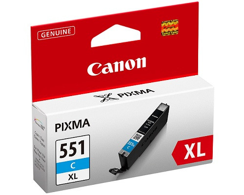 Canon CLI-551C XL ink cartridge, cyan