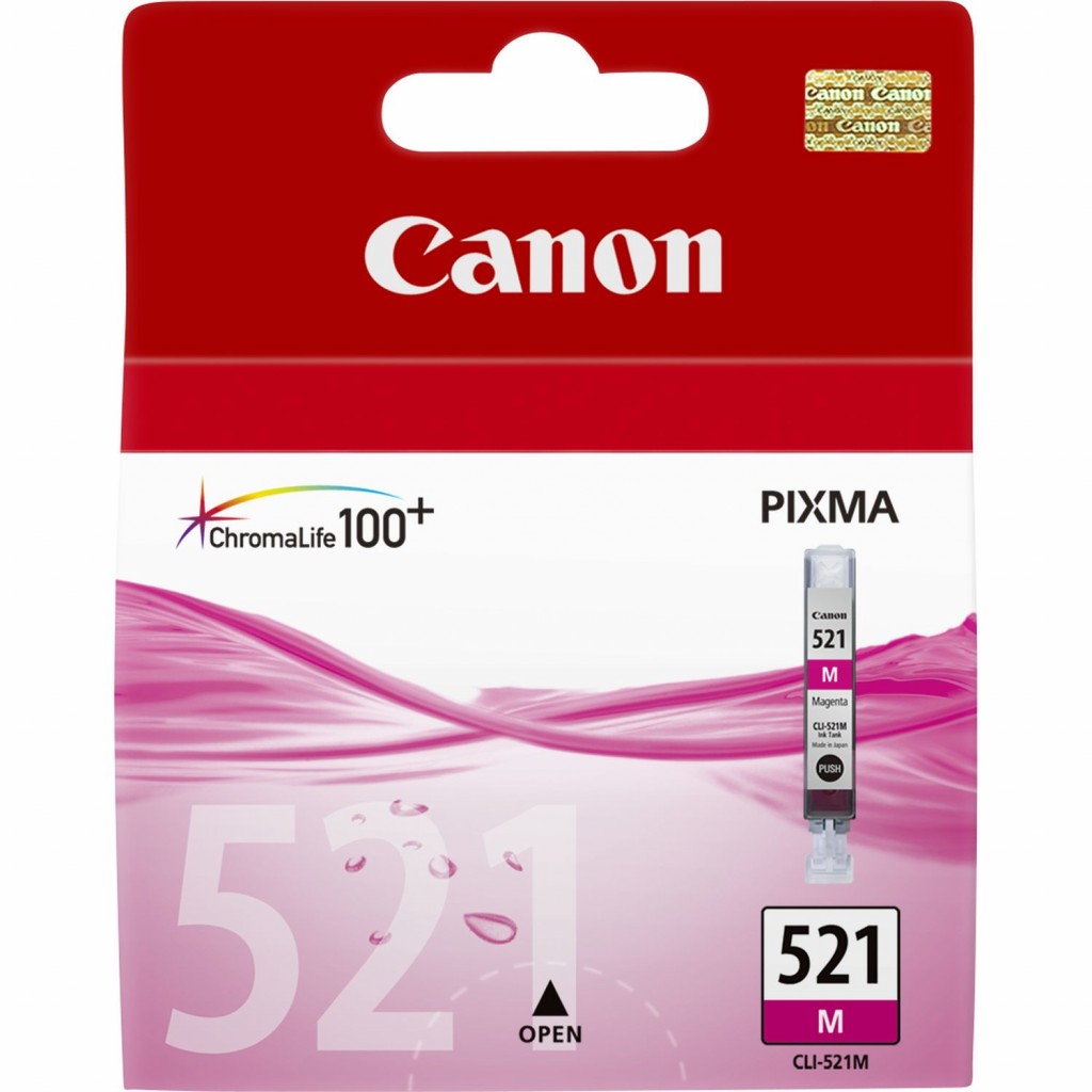 Canon CLI-521M ink cartridge, magenta