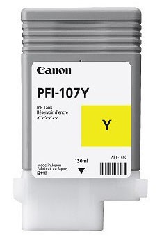 Canon PFI-107Y Originaal Kollane 1 tk