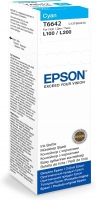 Epson T66424A ink cartridge, cyan