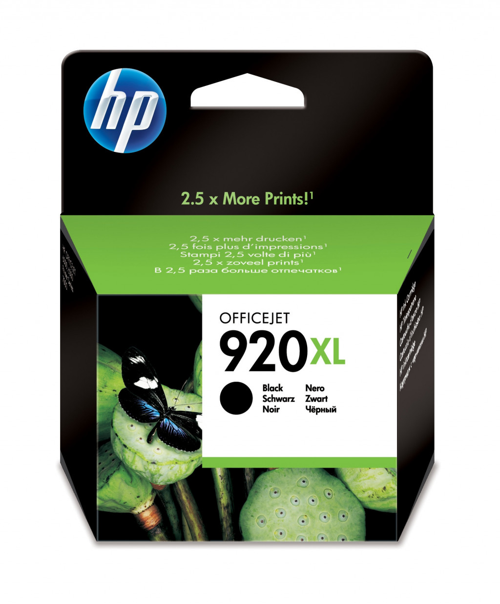 HP CD975AE ink cartridge No. 920XL, black, high capacity