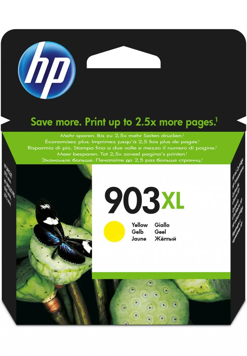 HP 903XL ink cartridge, yellow, high capacity