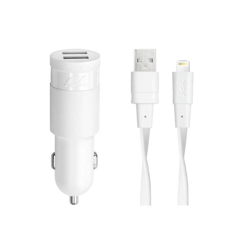 MOBILE CHARGER CAR/WHITE VA4225 WD2 RIVACASE