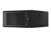 LANBERG 19inch rack 4U/570x600 black