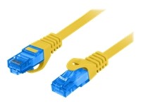LANBERG patchcord cat.6A FTP 0.5m yellow