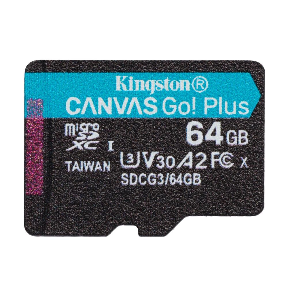 Kingston Technology Canvas Go! Plus 64 GB MicroSD UHS-I Klass 10
