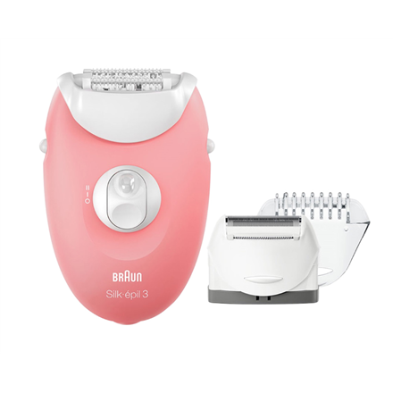 Braun Epilator Silk-épil 3 SE3440 Pink