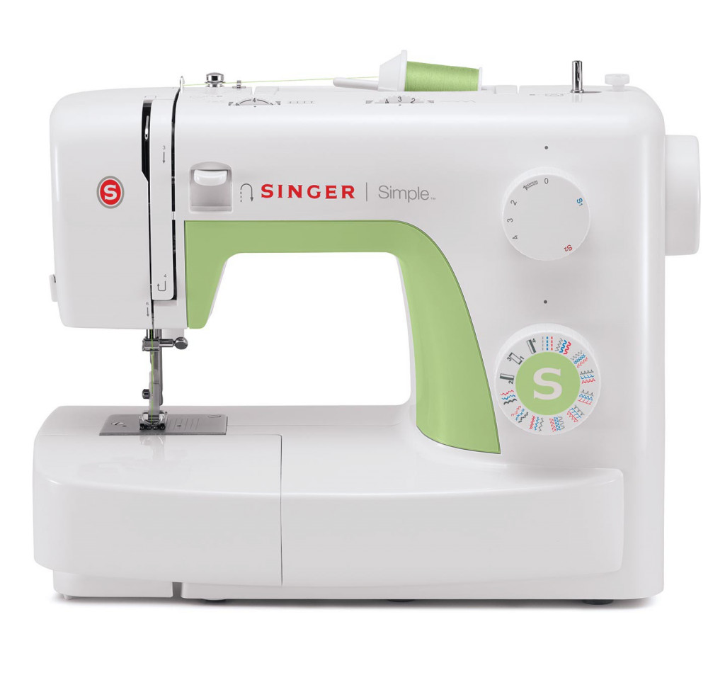Singer | Simple 3229 | Sewing Machine | Number of stitches 31 | Number of buttonholes 1 | White/Green