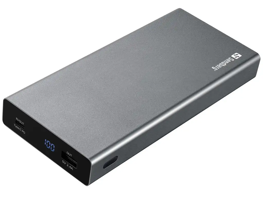 SANDBERG Powerbank USB-C PD 100W 20000