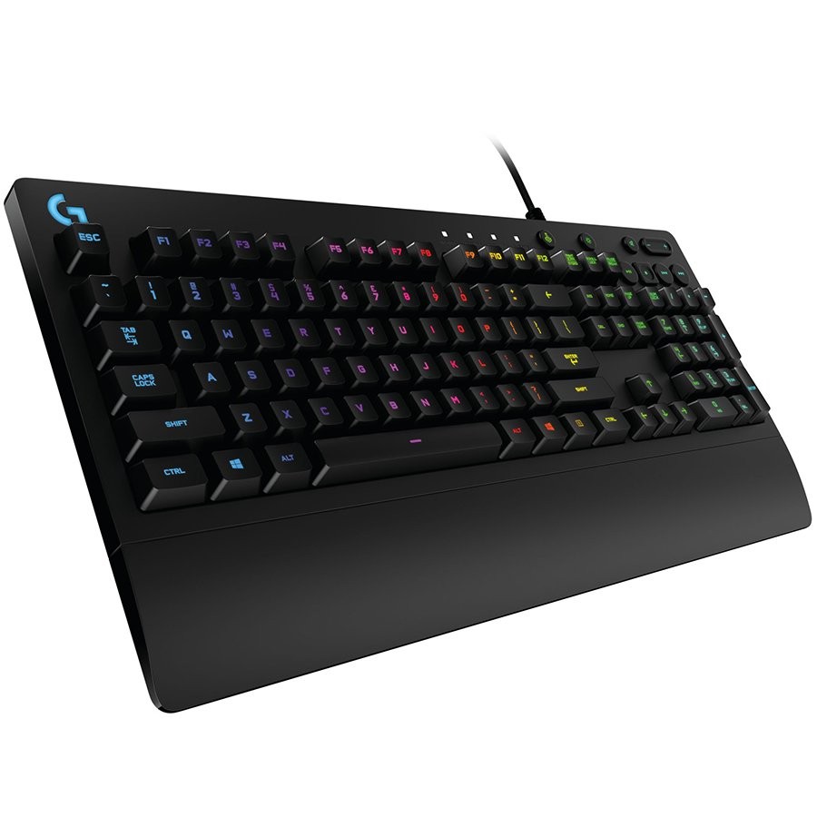 LOGITECH G213 Prodigy Corded RGB Gaming Keyboard - BLACK - NORDIC - USB