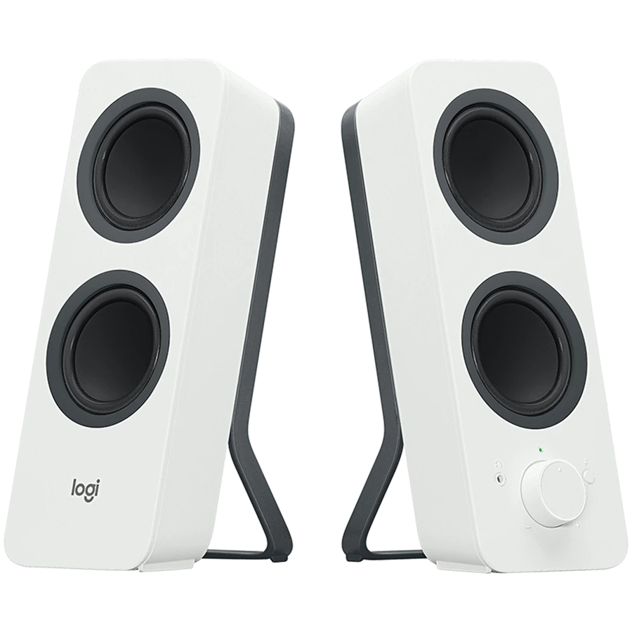 LOGITECH Z207 Bluetooth Stereo Speakers - OFF-WHITE