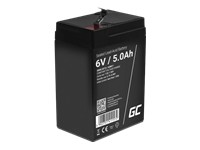 GREEN CELL Battery AGM 6V 5AH