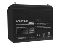 GREEN CELL Battery AGM 12V 75 Ah