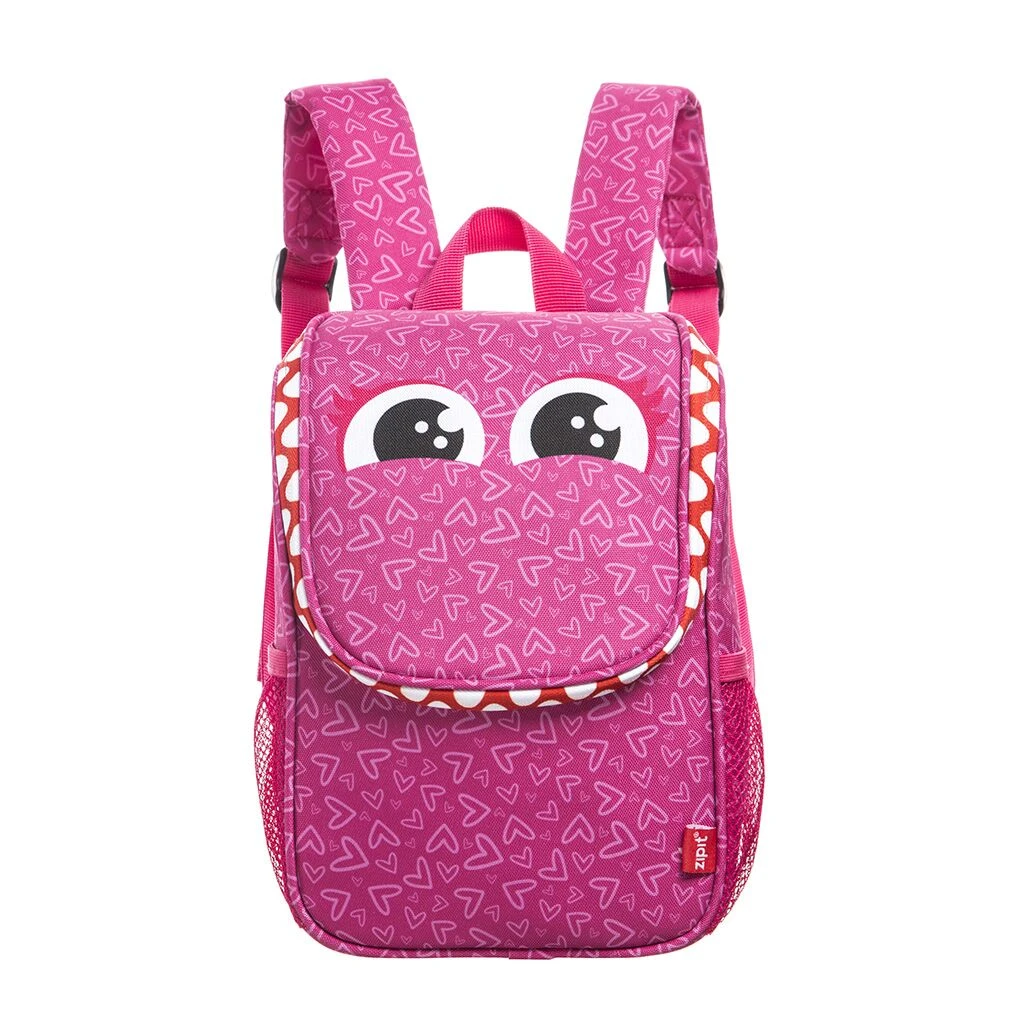 Lõuna kott sangadega, ZIPIT, Wildlings Lunch Bag, LBWD-HIPS, roosa