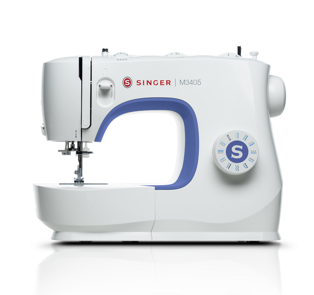 Singer | M3405 | Sewing Machine | Number of stitches 23 | Number of buttonholes 1 | White