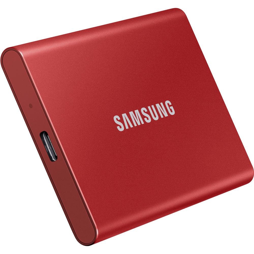 Samsung Portable SSD T7 2 TB Punane