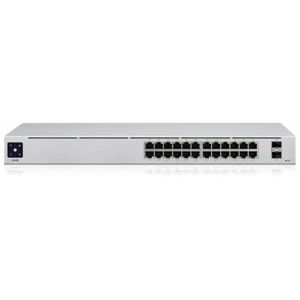 Ubiquiti | Unifi Switch | USW-PRO-24-POE | Managed L3 | Desktop | Gigabit Ethernet (copper) ports quantity 24 | SFP+ ports quantity 2 | PoE+ ports quantity 24 | Power supply type AC/DC, Internal, 450W