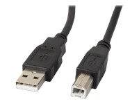 LANBERG USB-A M USB-B M 2.0 cable 0.5m