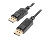 LANBERG DisplayPort M/M cable 0.5m 4K bl