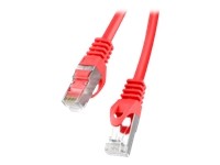 LANBERG patchcord cat.6 0.25m FTP red
