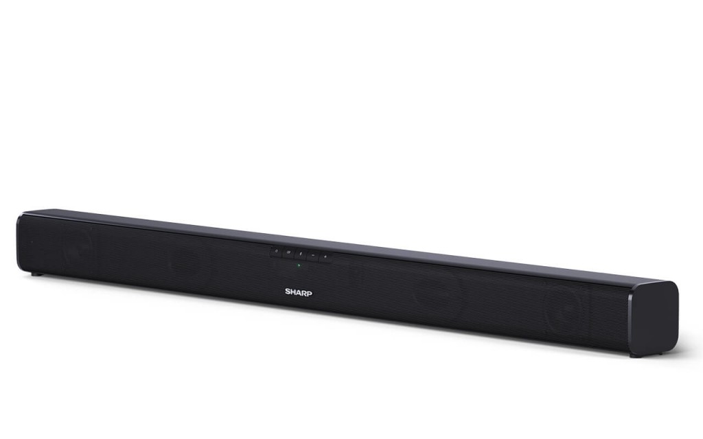 Sharp | HT-SB110 2.0 Slim Soundbar | Black | No | Bluetooth | HDMI, Optical, Bluetooth | 90 W | Wireless connection