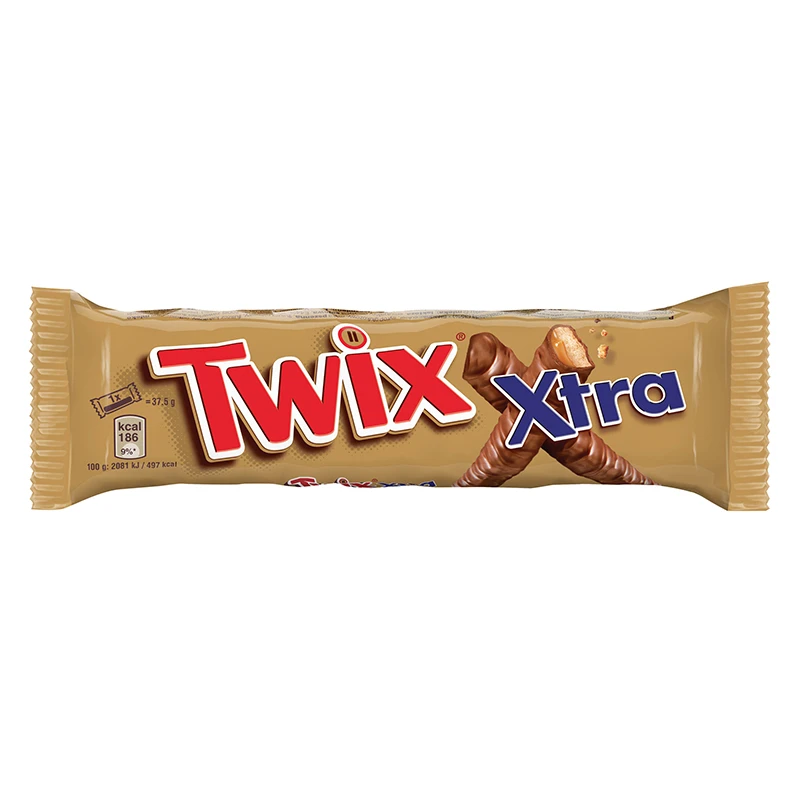 Šokolaad  TWIX Xtra, 75g (kogus 2 tükki)