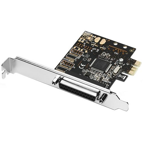 PCI-Express card with one parallel port. Low profile.