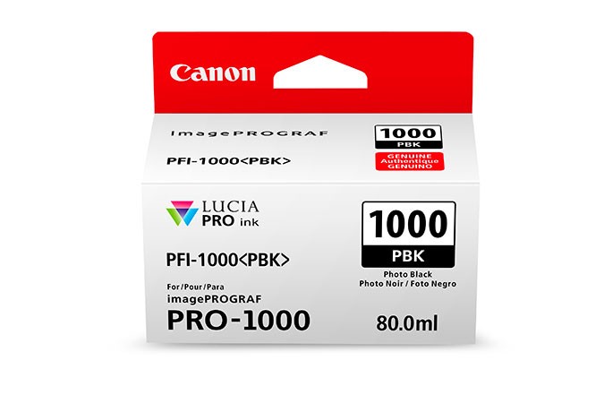 CANON 2LB PFI-1000pbk Ink Photo Black