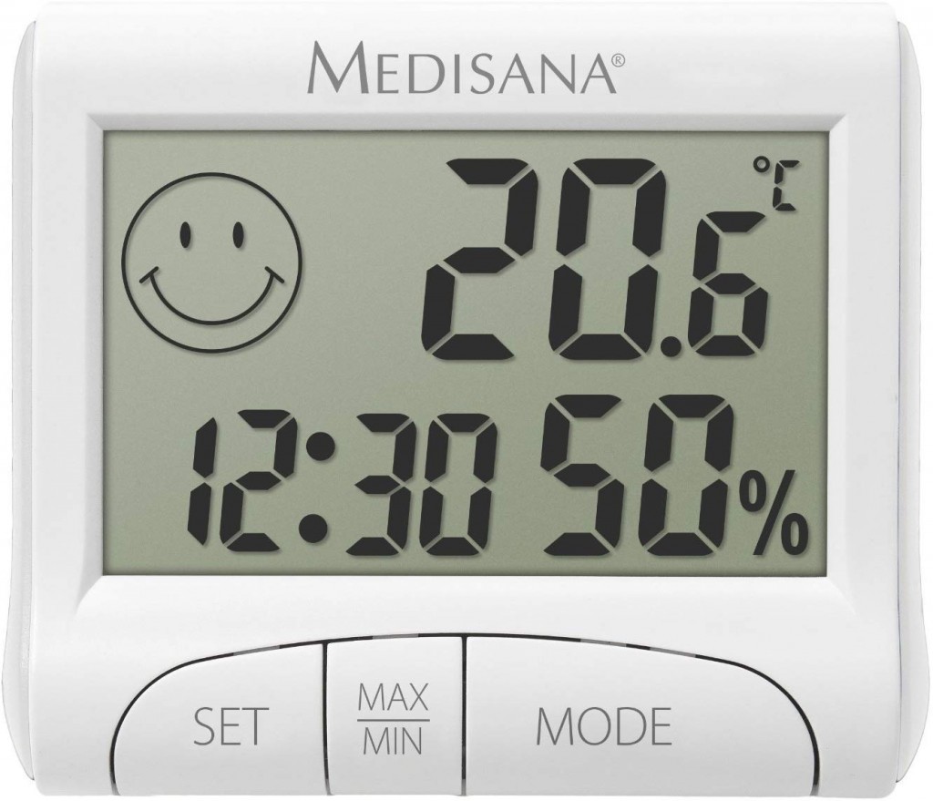 Medisana | White | Digital Thermo Hygrometer | HG 100
