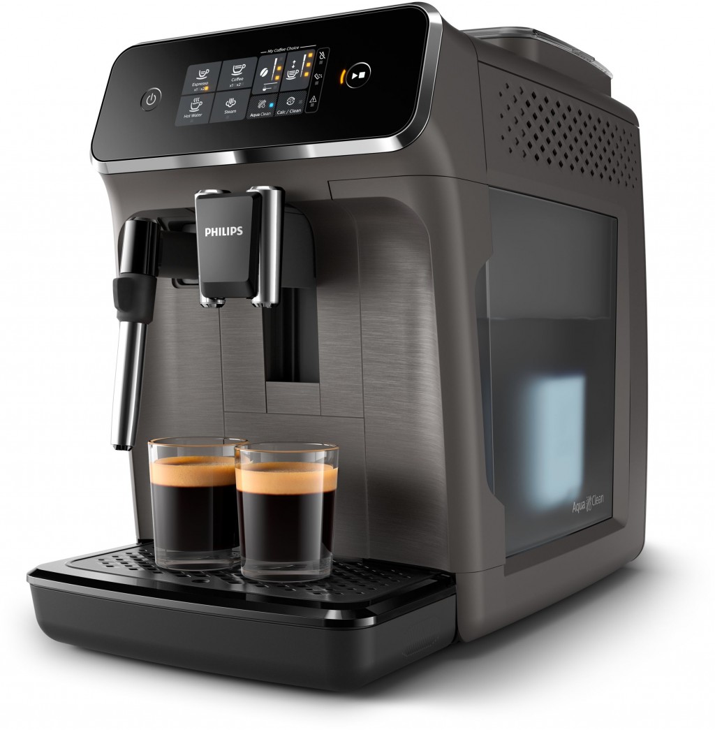 Philips | Espresso Coffee Maker | EP2224/10 | Pump pressure 15 bar | Built-in milk frother | Fully automatic | Kashmir Gray