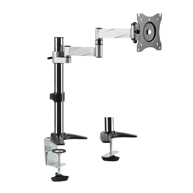 Logilink | Desk Mount | Tilt, swivel, level adjustment | 13-27 " | Maximum weight (capacity) 8 kg